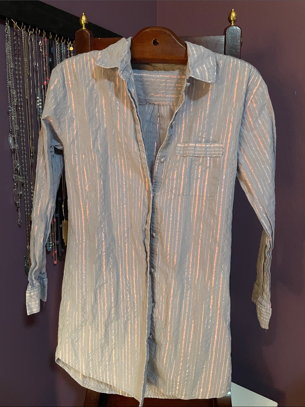 VICTORIAS SECRET BUTTON DOWN
